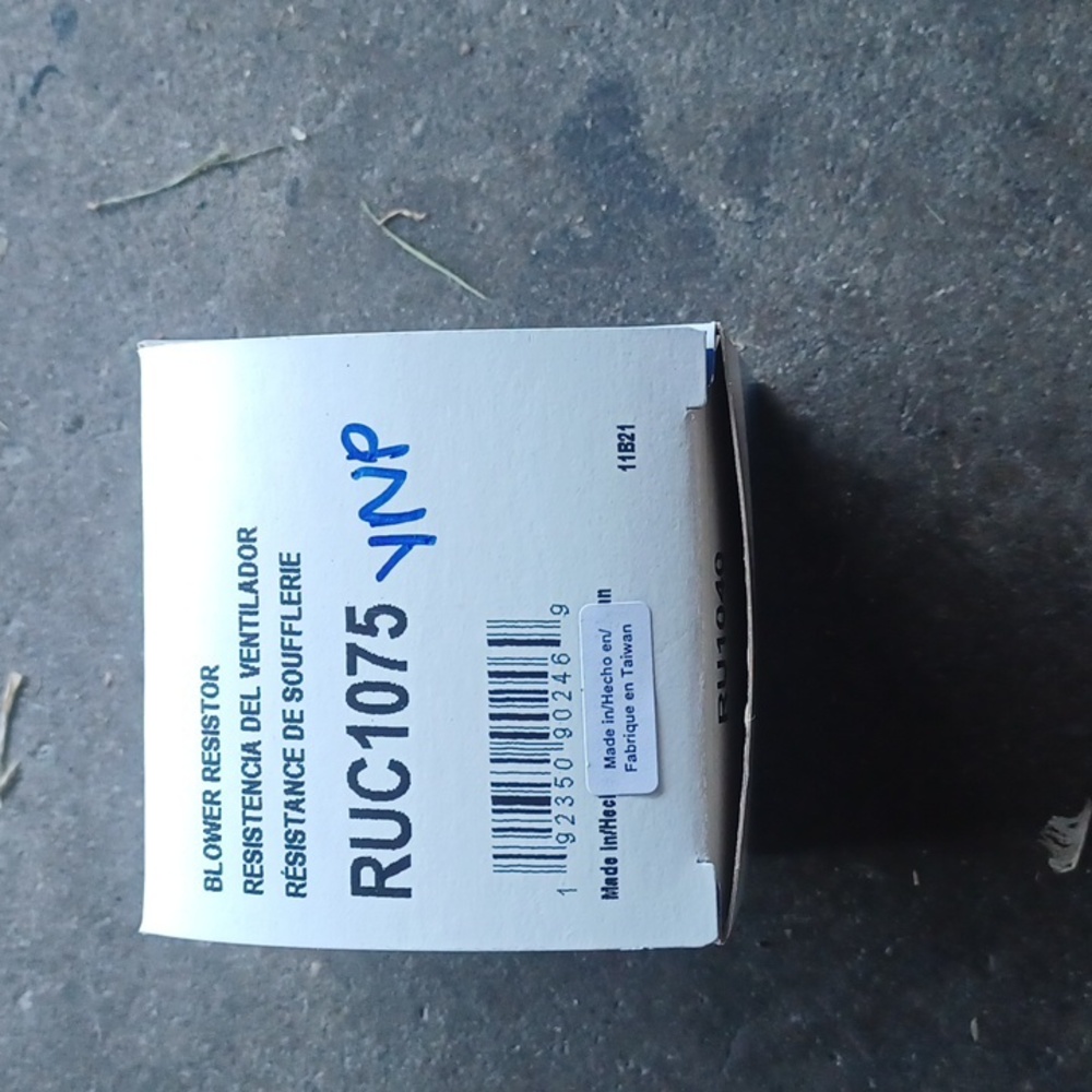RUC1075 Blower Resistor